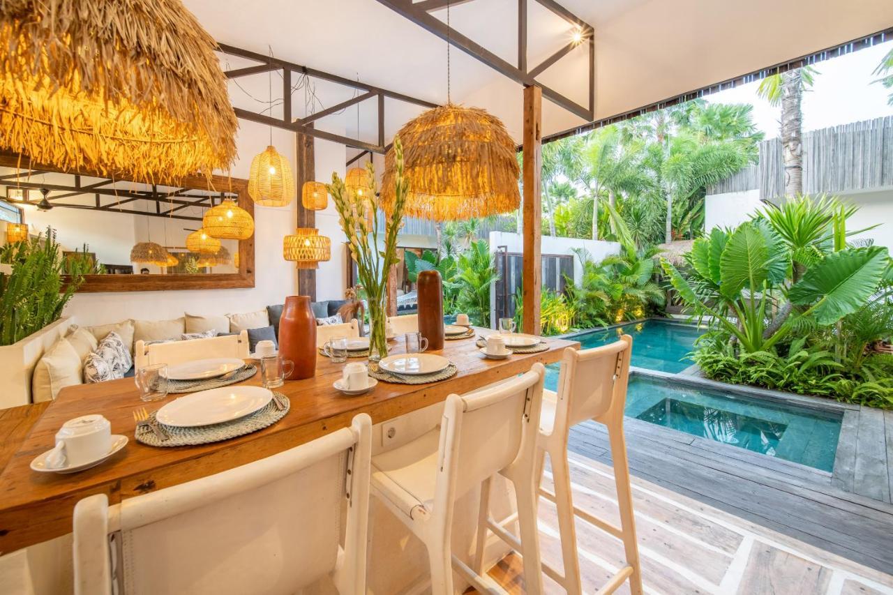 NEW! Rustic Interior design Private Villa 3 BR Umalas w staff 25 Disc Canggu Exterior foto