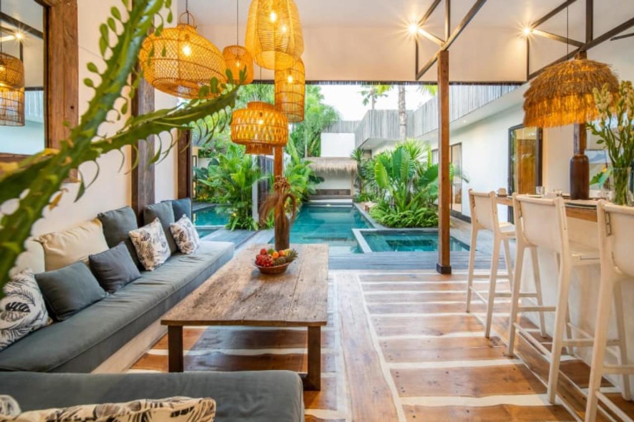 NEW! Rustic Interior design Private Villa 3 BR Umalas w staff 25 Disc Canggu Exterior foto